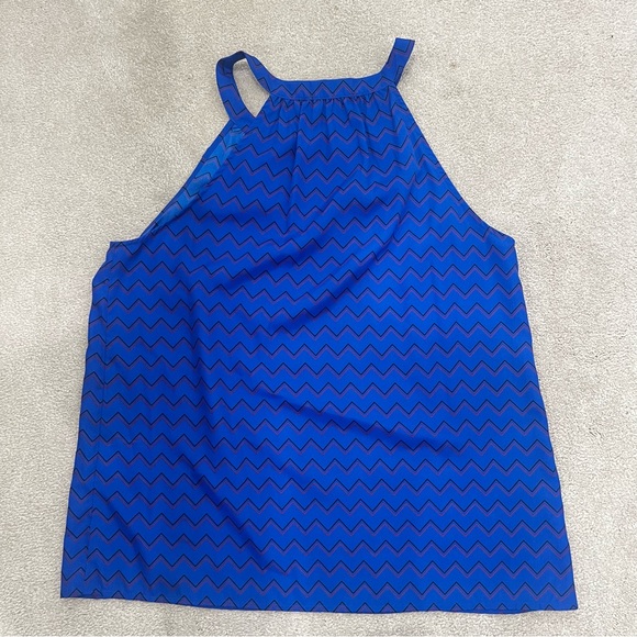 Collective concepts blue camisole blouse, size L - Picture 4 of 6